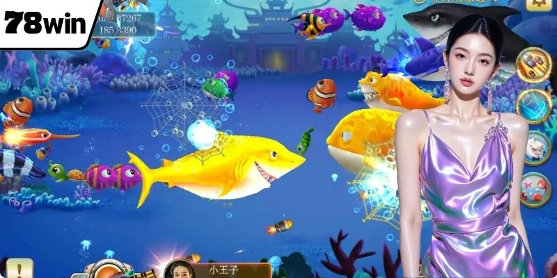 Mego Fishing มีอัตราการจ่ายรางวัลสูงที่ ยิงปลา 78WIN